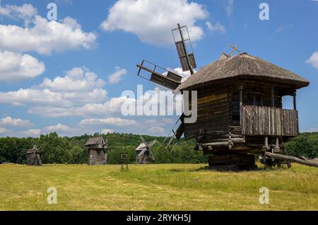 Freiluftmuseum Pyrohovo in Kiew - Ukraine Stockfoto