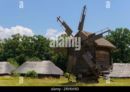 Freiluftmuseum Pyrohovo in Kiew - Ukraine Stockfoto