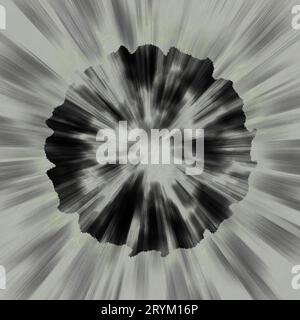 Schwarzes Loch im Universum, Wurmloch und Sterne im Weltraum. Galaxy Center mit großem Schwarzen Loch im tiefen Kosmos. Stockfoto