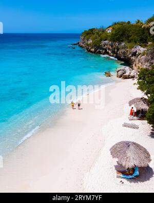 Playa Kalki Beach Karibikinsel Curacao, Playa Kalki in Curacao Karibik Stockfoto