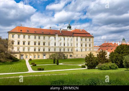 Schloss Valtice, Tschechische Republik, Lednice-Valtice Kulturlandschaft ist Weltkulturerbe der UNESCO. Stockfoto