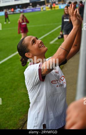 LONDON, ENGLAND - 01. OKTOBER: Deyna Castellanos. Damen Super League. Manchester City Damen Stockfoto