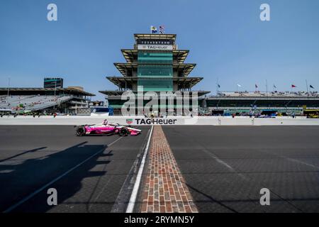 INDYCAR Series: 17. Mai 500 Indianapols Helio Castroneves Stockfoto