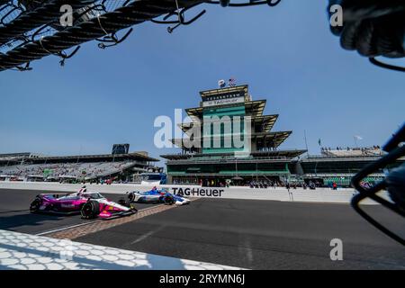 INDYCAR Series: 17. Mai 500 Indianapols Stockfoto