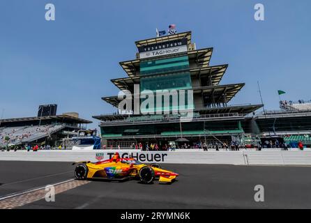 INDYCAR Series: 17. Mai 500 Indianapols Romain Grosjean Stockfoto