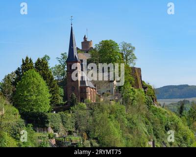 Saarburg Stadt an der saar Stockfoto