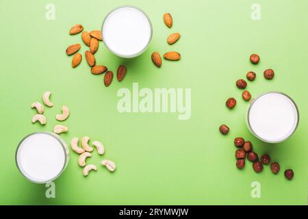 Laktosefreie nicht-Tagemilch für gesunde und diätetische Ernährung Stockfoto