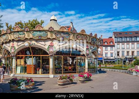 Champ de Mars von Colmar im Elsass, Frankreich Stockfoto