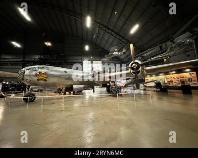 Bockscar B29 Super Fortress 2. Weltkrieg Bomber Stockfoto