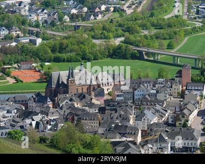 Saarburg Stadt an der saar Stockfoto