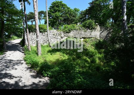 Burgruine Moedling, Österreich Stockfoto