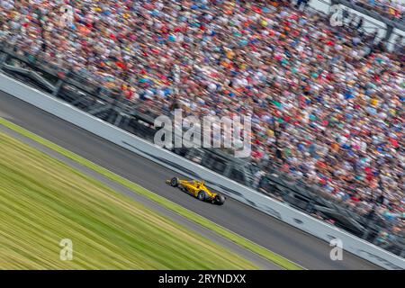 INDYCAR Series: 28. Mai Indianapolis 500 Scott McLaughlin Stockfoto