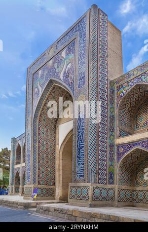 Nadir Divan-begi Madrasah, Buchara, Usbekistan Stockfoto