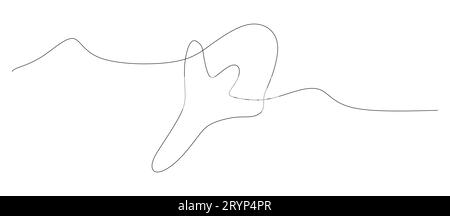 Durchgehende Linienzeichnung Nelke. Spice Line Art Style Design Isoliert Auf Weißem Hintergrund. Konturvektorillustration isoliert auf weiß. Handgezeichnete KUL Stock Vektor