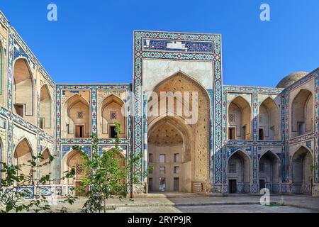 Ulugbek Madrasah, Buchara, Usbekistan Stockfoto