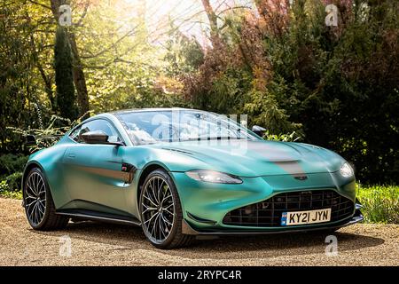 Aston Martin Vantage F1. Auflage Stockfoto