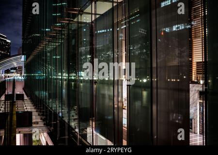 Shiodome Bürobezirk Stockfoto