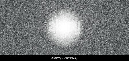 Weiße Pulvertextur Mehl, Zucker oder Schnee. Salz, Weizen oder Sand. Grunge-Stil mit kreisförmigem Spritzer. Flache Vektorillustration isoliert Stock Vektor