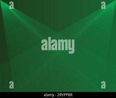 Abstrakte, verschwommene helle Linien und grüner Texturhintergrund für grafisches Design, Tapeten, Illustration, Karte, Broschüre, abgestufter Hintergrund Stock Vektor