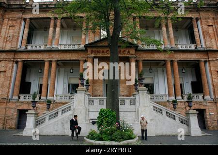 Pinacoteca Estado (Staatliche Kunsthalle), Sao Paulo, Brasilien. Stockfoto