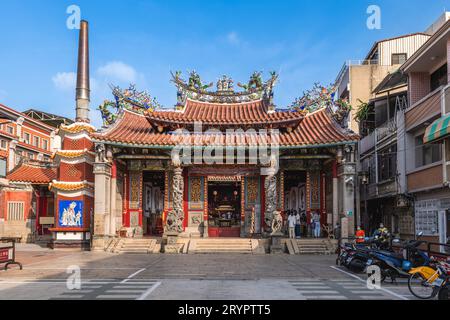 30. September 2023: Grand Matsu Temple, auch bekannt als Datianhou oder Great Queen of Heaven Temple, ist ein Tempel, der 1664 für die Göttin von Sea Mazu und lo erbaut wurde Stockfoto