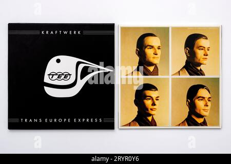 kraftwerk Trans Europe Express CD Stockfoto