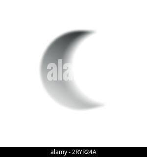 Abstrakte, verschwommene Verläufe, Herz- und Blumenset. Kollektion mit Grafikelementen in sanften Farben. Y2K Ästhetik Aura. Vektor-isolierte Darstellung Stock Vektor