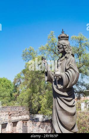 Mexiko-Stadt, CDMX, Mexiko, Basílica de Nuestra Señora de Guadalupe, Insigne y Nacional Basílica de Santa María de Guadalupe. Nur redaktionell. Stockfoto