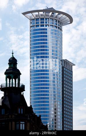 DZ Bank Wolkenkratzer, Westend 1, Frankfurt am Main, Hessen, Deutschland, Europa Stockfoto