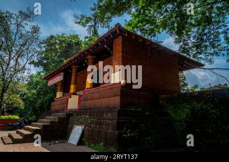 Traditionelle Kerala Tempel aus dem Bezirk Kannur. Stockfoto