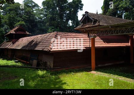 Traditionelle Kerala Tempel aus dem Bezirk Kannur. Stockfoto