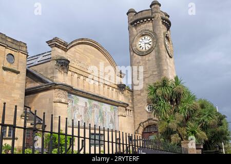 Außenansicht des Horniman Museum Eingangs Stockfoto