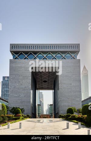 Das Gate District im Dubai International Financial Center in Dubai, Vereinigte Arabische Emirate Stockfoto