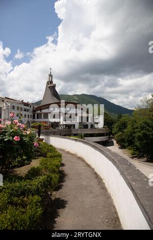 Das Heiligtum von San Gerardo Maiella, wunderschöne Kirche in Salerno, Kampanien, Salerno, Italien Stockfoto