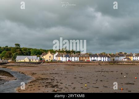 Garlieston Harbour, Garlieston in der Nähe von Newton Stewart in Dumfries und Galloway, Schottland. Stockfoto