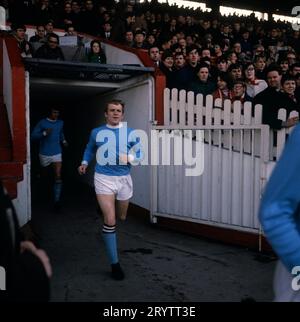 Dateifoto vom 8. März 1969 von Francis Lee, Manchester City. Der ehemalige Manchester City-Spieler und Vorsitzende Francis Lee ist im Alter von 79 Jahren gestorben. Ausgabedatum: Montag, 2. Oktober 2023. Stockfoto