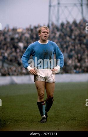 Dateifoto vom 14.10.1967 von Francis Lee aus Manchester City. Der ehemalige Manchester City-Spieler und Vorsitzende Francis Lee ist im Alter von 79 Jahren gestorben. Ausgabedatum: Montag, 2. Oktober 2023. Stockfoto