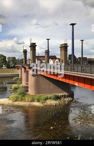 Vytautas große Brücke in Kaunas. Litauen Stockfoto