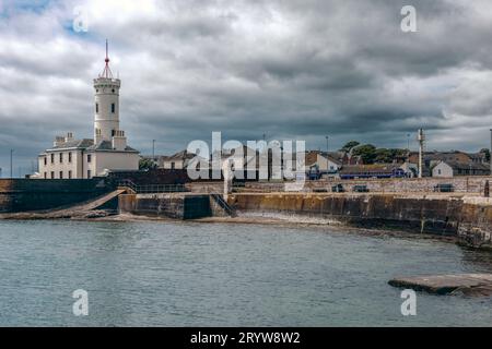 Die Fischerstadt Arbroath in Angus, Schottland Stockfoto