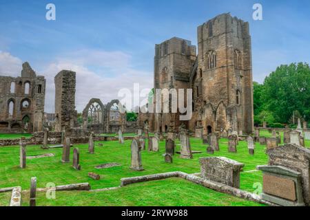 Gotische Kathedrale von Elgin, Moray, Schottland Stockfoto