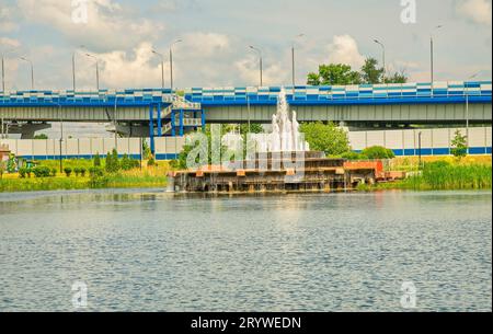 Familienerholungspark in Dubna. Russland Stockfoto