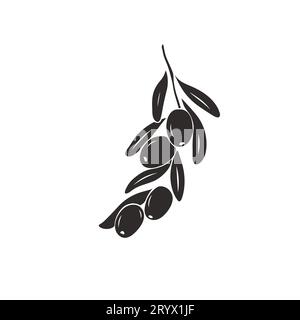 Obstvektor-Illustration für Design Werbeprodukte Shop oder Markt. Isolierte Abbildung des landwirtschaftlichen Produkts auf weiß Stock Vektor