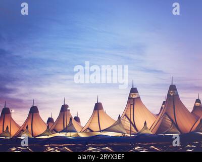 Denver International Airport Stockfoto