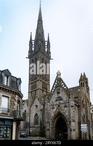 Chapelle Notre-Dame de Kreisker, Saint-Pol-de-Leon, Bretagne Stockfoto