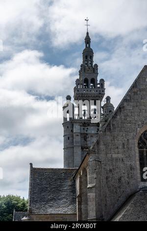 Kirche Notre-Dame-de-Croaz-Batz in Roscoff, Bretagne Stockfoto