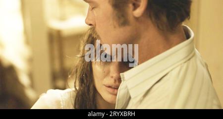 AM MEER 2015 Universal Pictures Film mit Brad Pitt Und Angelina Jolie Stockfoto