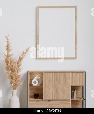 Großes weißes Living room.interior Design Stockfoto