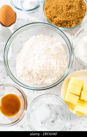 Dulce de Leche Cupcakes Stockfoto