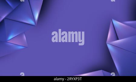 Neonformen Hintergrund Stockfoto