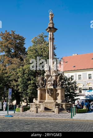 Mariensäule im Prager Schloss, Prag, Tschechische Republik Stockfoto